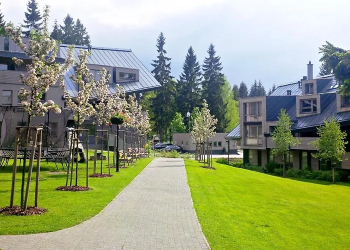 útulné S Balkónem Harrachov